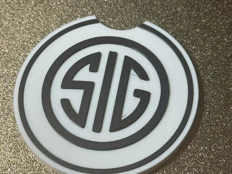Sig Sauer Car Coaster