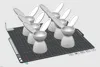 6 egg cups, 0.2mm layer, 3 walls, 15% infill