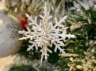 Snowflake Christmas Kit Card
