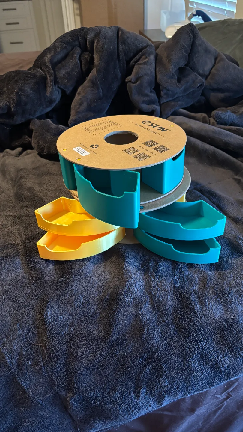 Drawer System for Cardboard Spools view 2