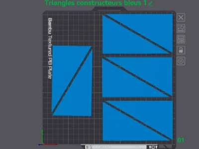 Montessori Blue Constructor Triangles