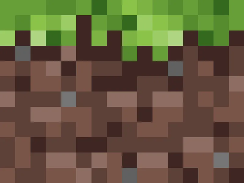 Pixel puzzle Minecraft Grass block