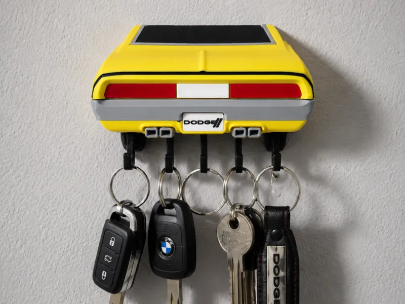 Porte-clés Dodge Challenger RT 440