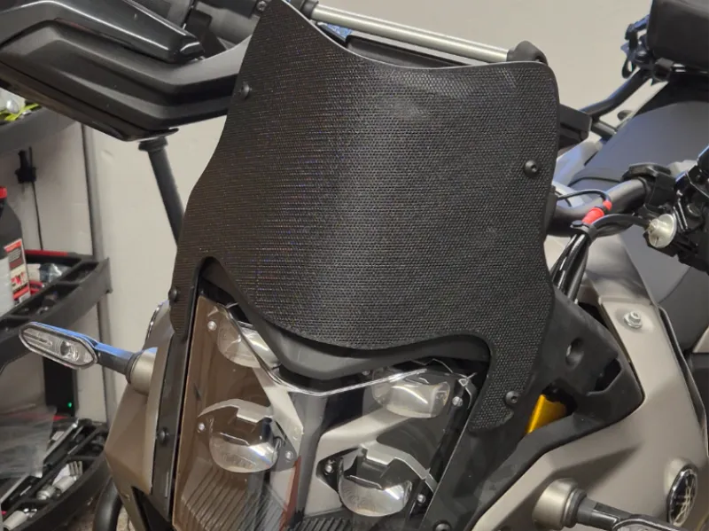 Tenere 700 2025 Windscreen - Grid version