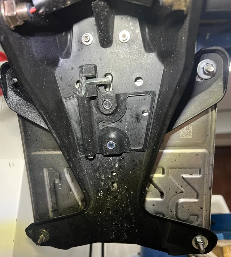 PORTA BRUGOLA 6 MM PER  TM 125 