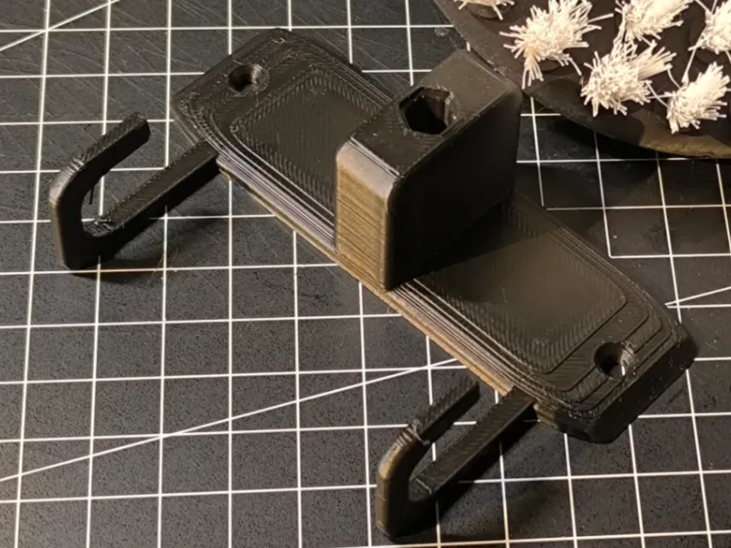 Drill detail brush holder for the Bottleholder