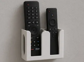 Porta 2 telecomandi da parete