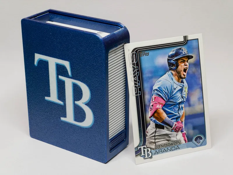 Baseball Card Box - Tampa Bay Rays