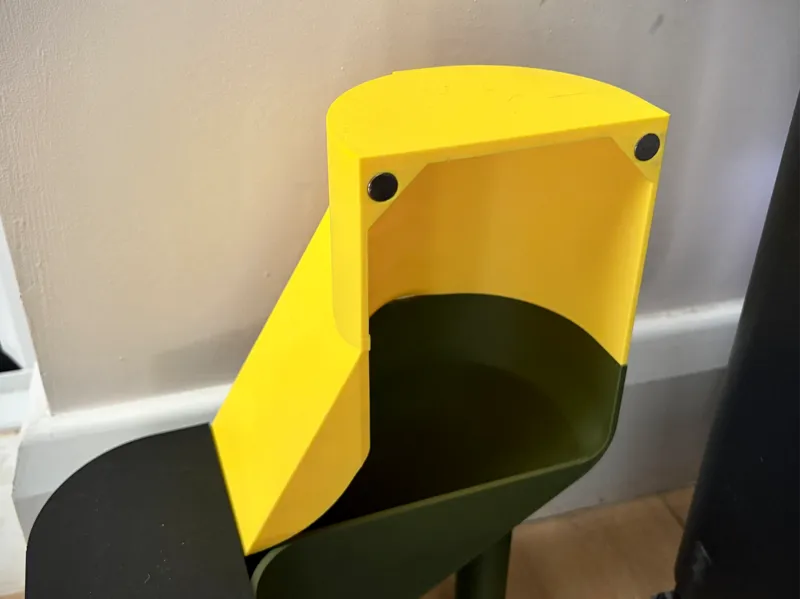 P1S Poop Bin enclosed lid - anti-cat cover