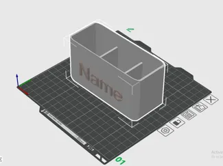 Custom Name Desk Organizer