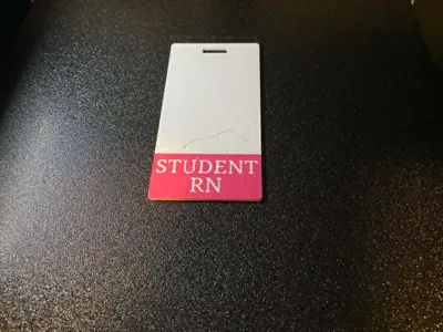 STUDENT RN Badge Buddy Name Tag