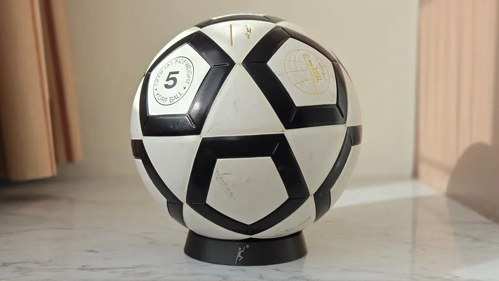 Sports ball stand - Free 3D Print Model - MakerWorld