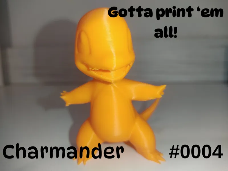 Charmander singlecolor. #0004
