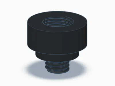 M8x0,75 to M6x1,0 Thread Adapter for Illuminatior