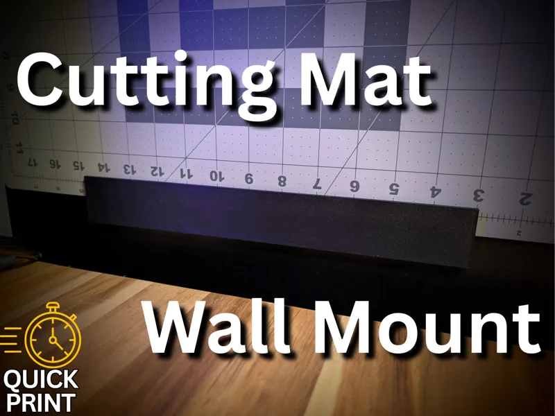 Simple Cutting Mat Holder | Quick print