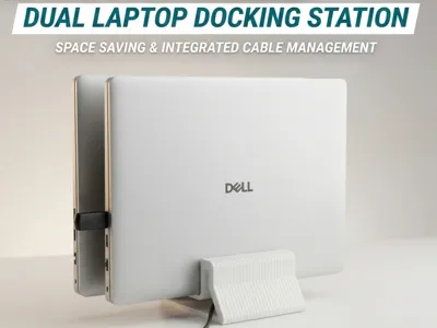 Easy Adjustable Docking Station  / Laptop Stand
