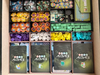 Algae Inc. Board Game Organizer