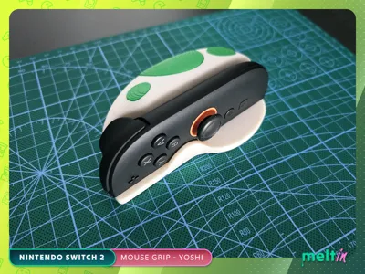 Nintendo Switch 2 - Joy-Con Mouse Grip Yoshi's egg