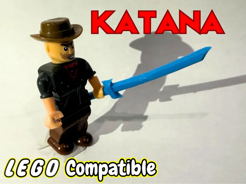 LEGOs BRICK | Katana Accessory