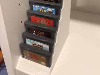 Gameboy Advance Game Cartridge Display Stand