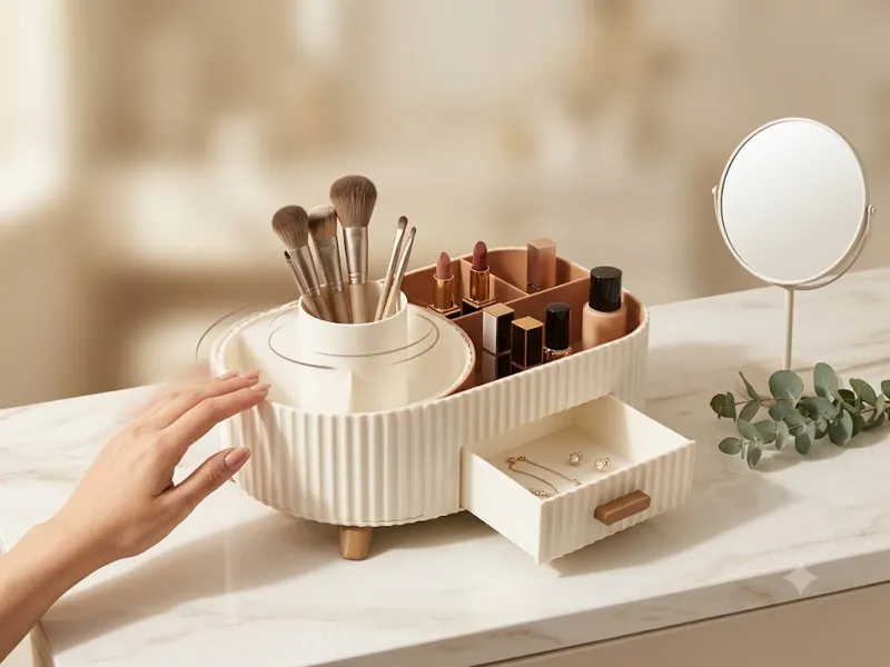 Organisateur de Maquillage Rotatif ,design moderne