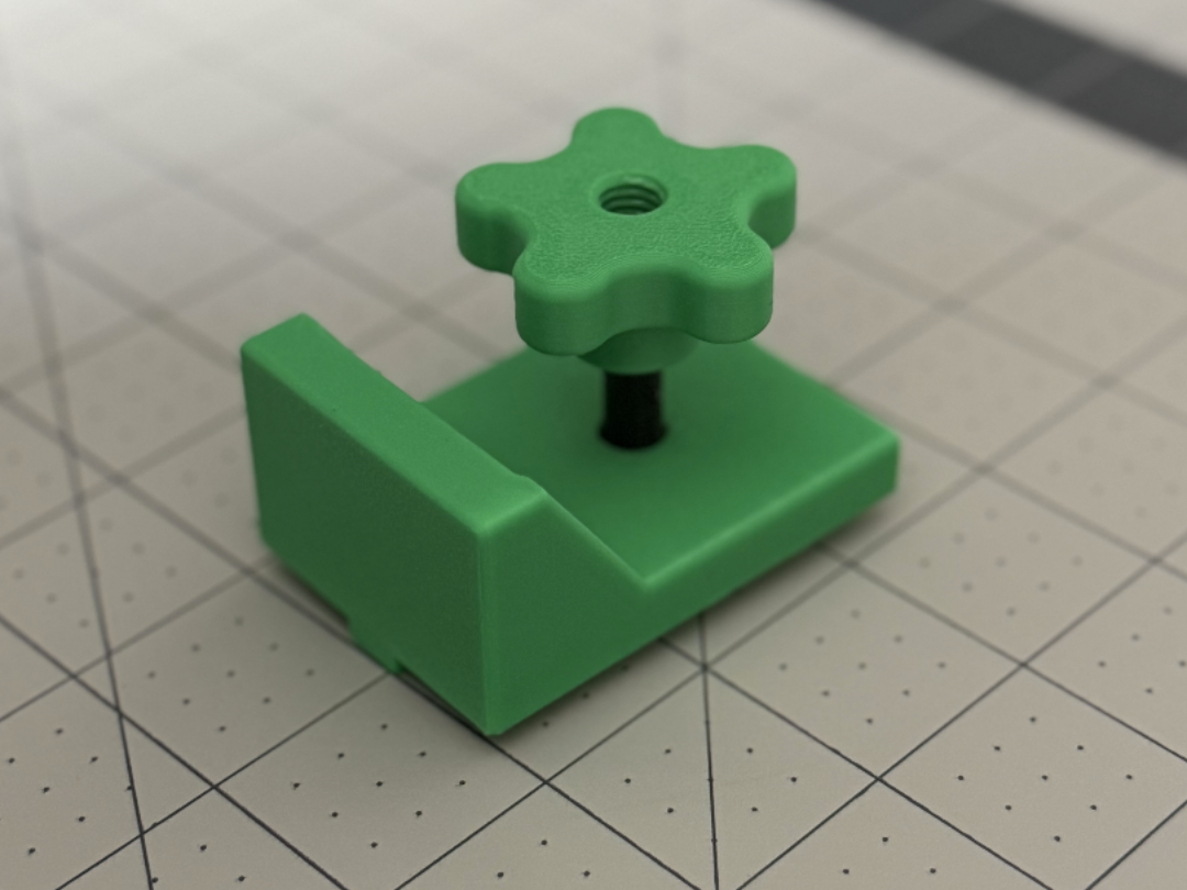 T-Track Stop Block with Knob and Bolt
