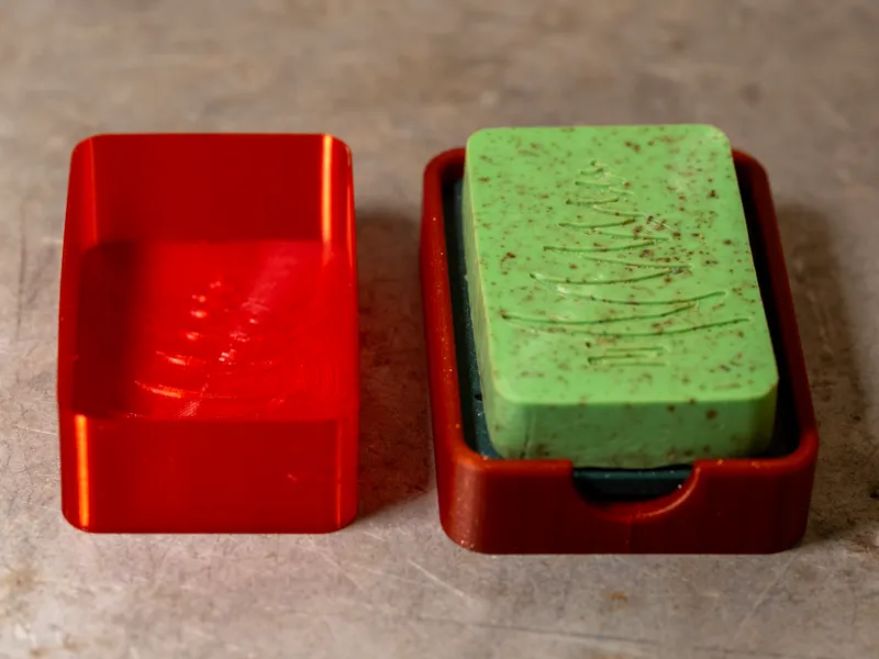 Christmas Tree Soap Dish and Mold