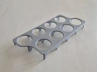 Egg tray for fridge slot