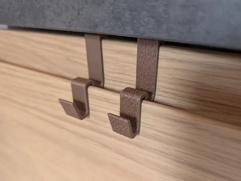 hook for IKEA VOXTORP closet doors
