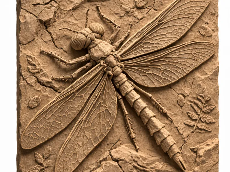 Dragon fly FOSSIL SPECIMEN