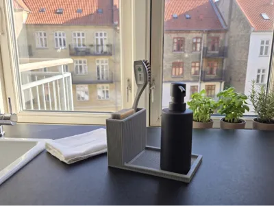 Soap Dispenser Holder – Organizer for Kitchen