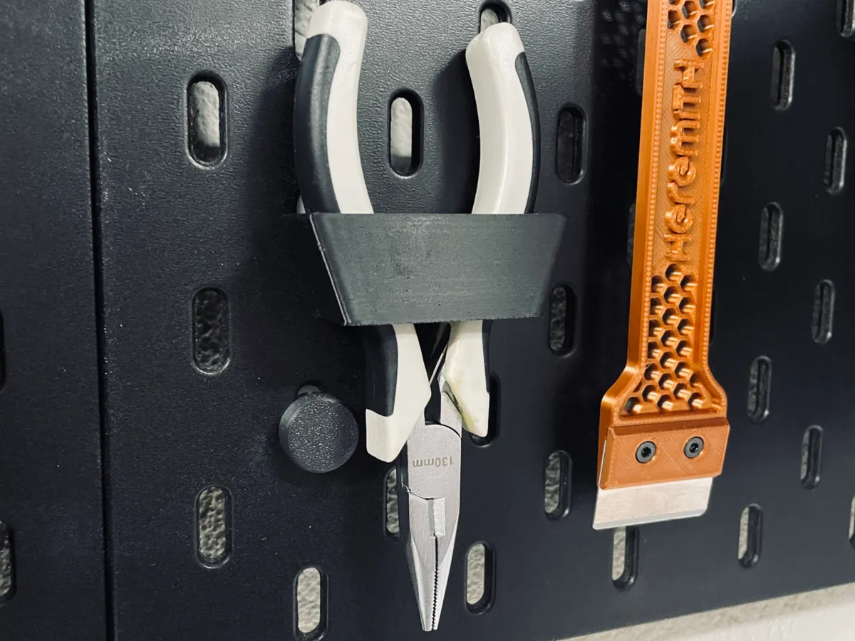 Porte-pinces pour panneau Ikea Skadis