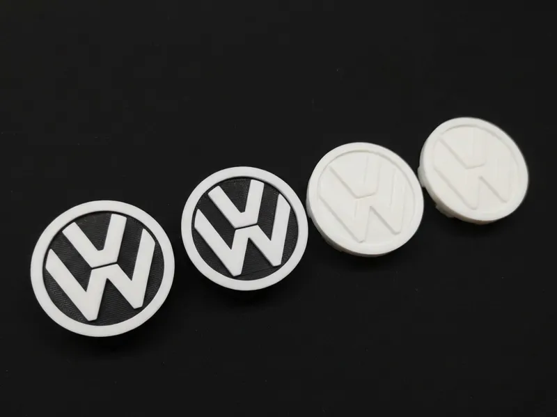 VW Wheel Center Hub Caps (Different Sizes) (v2)