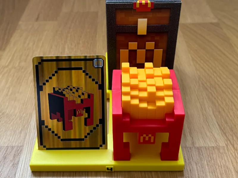 Minecraft x McDonalds Toys 4/fries