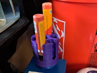 6x 22mm bottle vortex mixer attachment