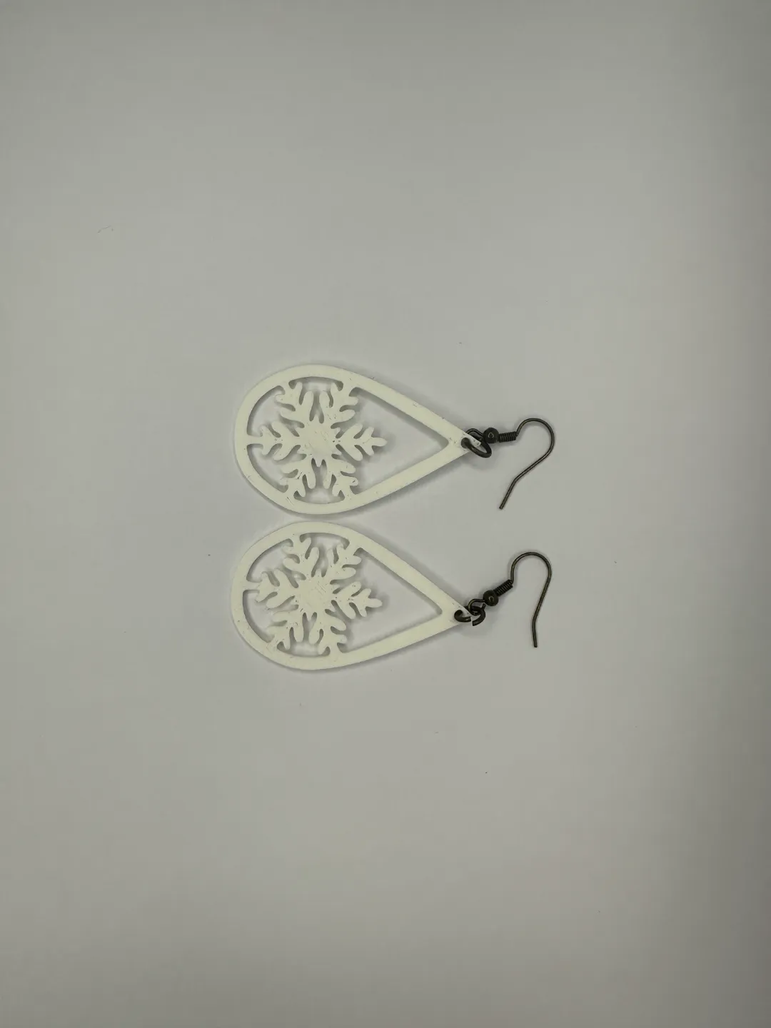 Quick Print Snowflake Earrings view 3
