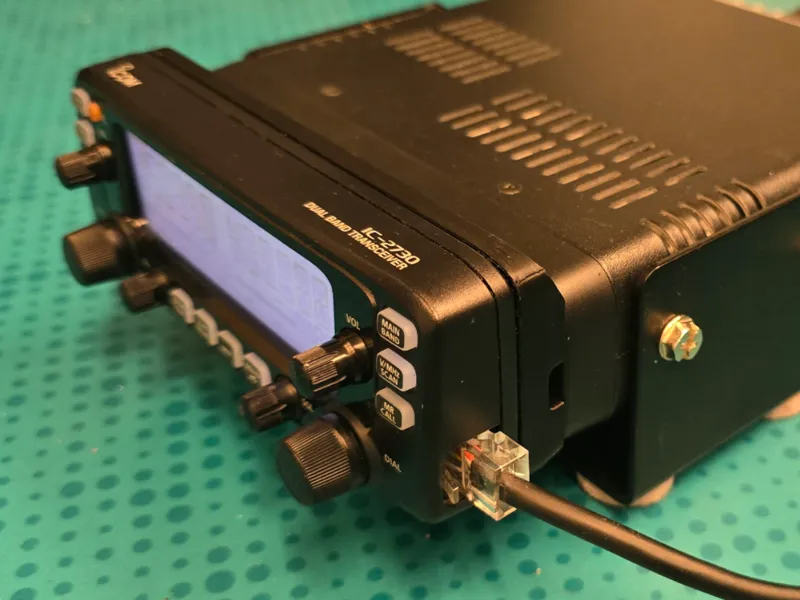 ICOM IC-2730 Front panel mount MBA4 Style