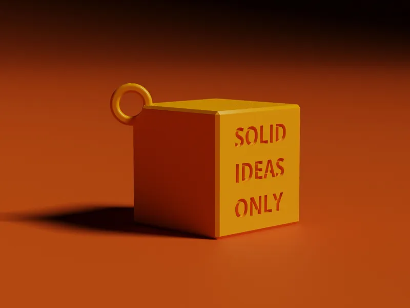 Solid Ideas Keychain