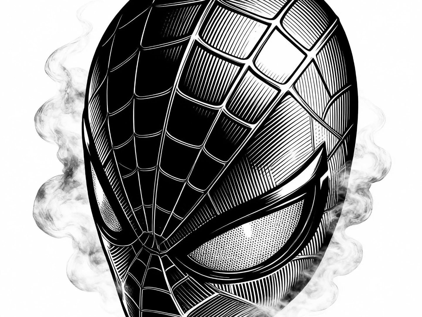 Spider Mask HueForge – 150x150mm