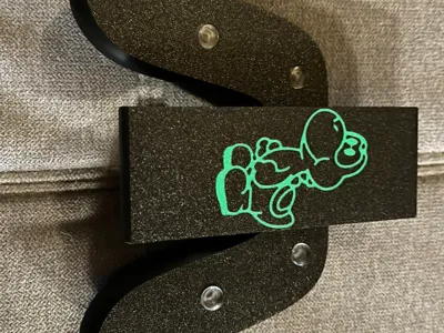 Switch 2 Joycon Holder Yoshi with Magnets