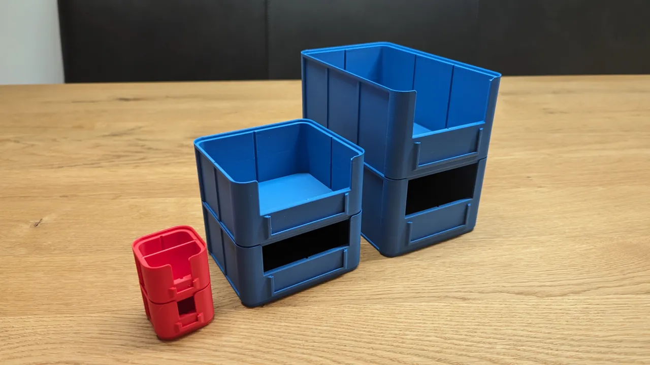 Storage Box Stackable view 3