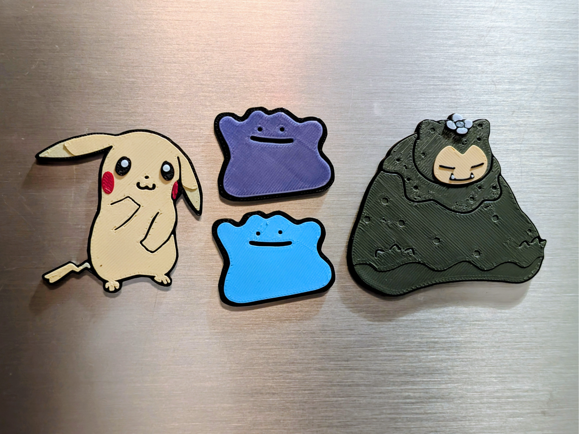 Pokemon Pokopia Magnet Set – Fast & Layered Print