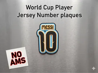 Lionel Messi World Cup Jersey number Magnet-NO AMS