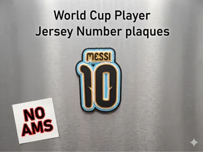 Lionel Messi World Cup Jersey number Magnet-NO AMS