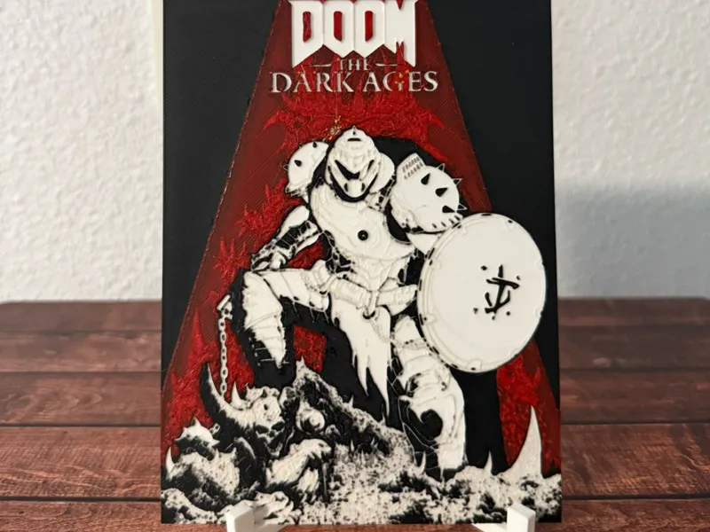 Doom Slayer the Dark Ages - Hueforge