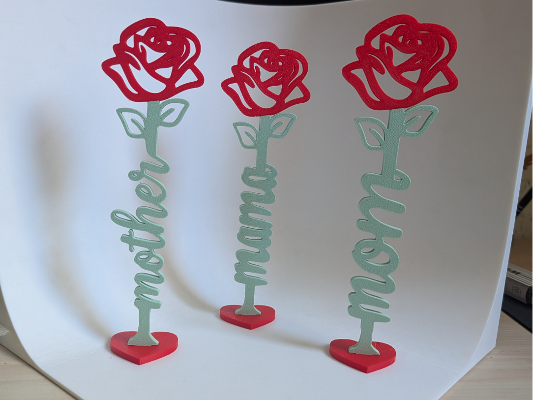 Muttertag Rose Verschiedene Version