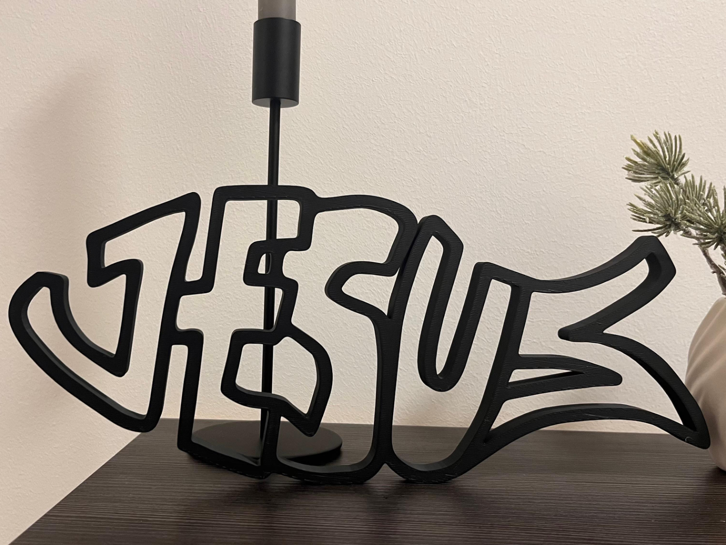Jesus Fish "Ichthys" - Graffiti Wall Art
