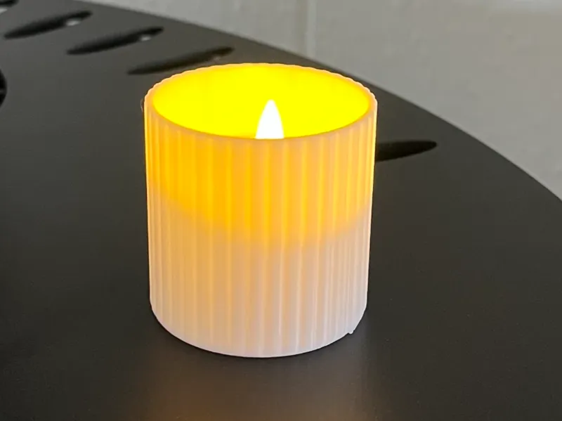 Teelichtglas