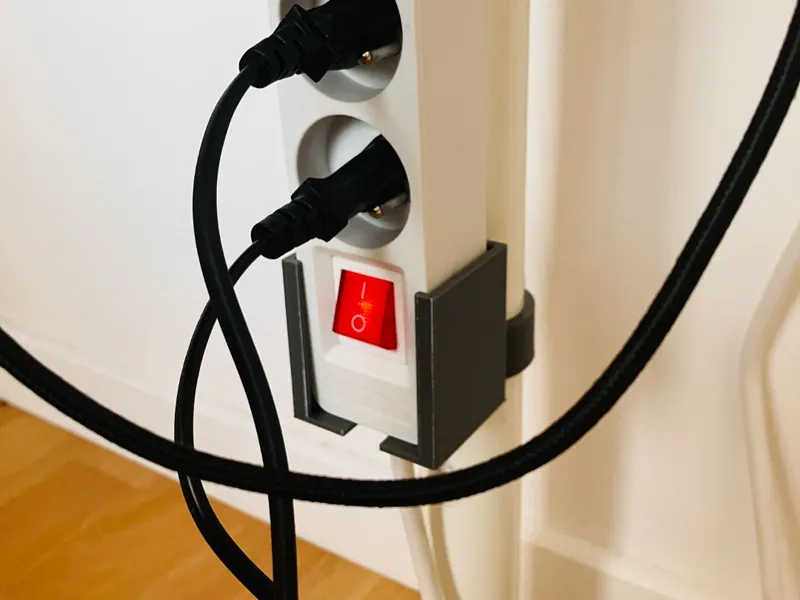 Power strip mount