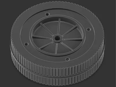 Weber Spirit E-210 wheel